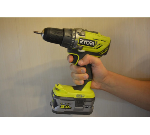 Дрель-шуруповерт Ryobi ONE+ R18DD3-0 без аккумулятора в комплекте 5133002889