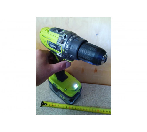 Дрель-шуруповерт Ryobi ONE+ R18DD3-0 без аккумулятора в комплекте 5133002889