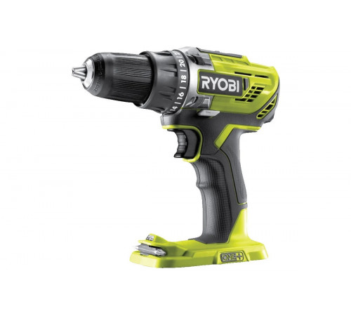 Дрель-шуруповерт Ryobi ONE+ R18DD3-0 без аккумулятора в комплекте 5133002889