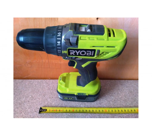 Дрель-шуруповерт Ryobi ONE+ R18DD3-0 без аккумулятора в комплекте 5133002889