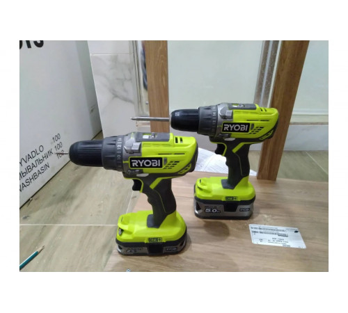 Дрель-шуруповерт Ryobi ONE+ R18DD3-0 без аккумулятора в комплекте 5133002889