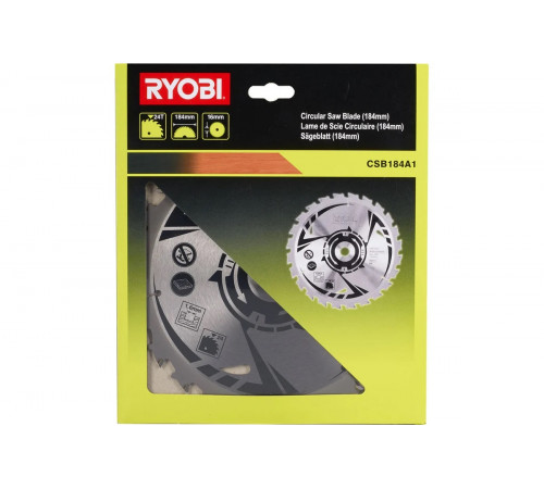 Диск пильный (184х16 мм; 24 Т) CSB184A1 Ryobi 5132003615