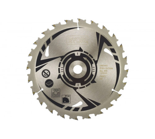 Диск пильный (184х16 мм; 24 Т) CSB184A1 Ryobi 5132003615