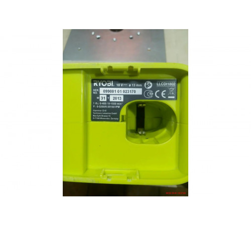 Ударная дрель-шуруповерт Ryobi ONE+ LLCDI18022LX