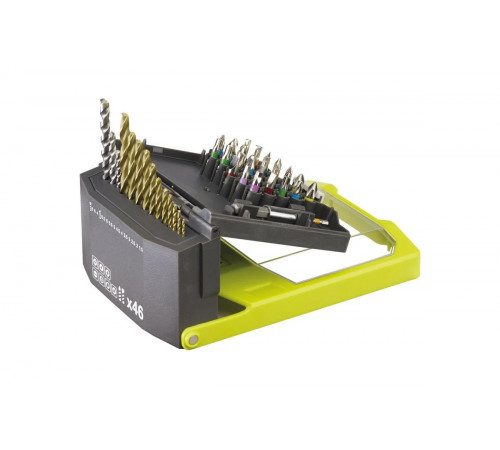 Набор бит со сверлами 46 шт. Ryobi RAK46MiXC 5132002698