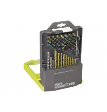 Набор бит со сверлами 46 шт. Ryobi RAK46MiXC 5132002698
