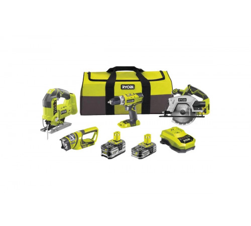 Набор инструментов Ryobi ONE+ R18CK4A-LL99S 5133002381