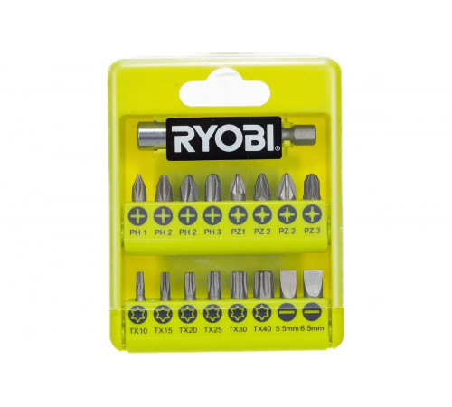 Набор бит 17 шт. Ryobi RAK17SD 5132002550