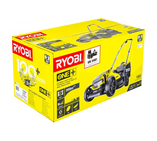 Газонокосилка Ryobi ONE+ 18В RLM18X33B-40 5133004306