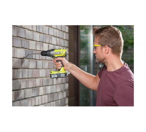 Ударная дрель-шуруповерт Ryobi ONE+ R18PD3-0  без аккумулятора в комплекте 5133002888