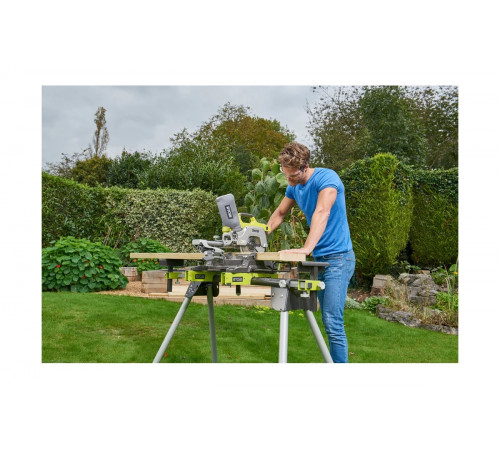 Аккумуляторная торцовочно-усовочная пила Ryobi ONE+ R18MS216-0 5133003597