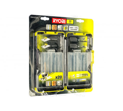 Набор пилок (20 шт.) для лобзика RAK20JB Ryobi 5132002261