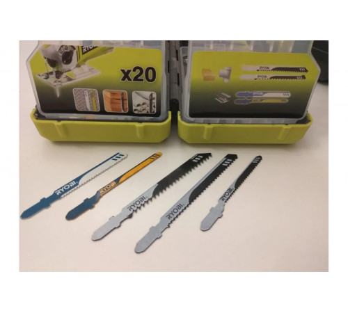Набор пилок (20 шт.) для лобзика RAK20JB Ryobi 5132002261
