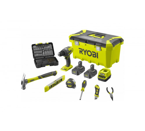 Дрель-шуруповерт Ryobi 18В R18DD3-220TAH 5133005508