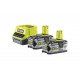 Набор Ryobi ONE+ RC18120-250 5133003364 аккумулятор (18 В; 5.0 А*ч; Li-Ion) 2 шт. и зарядное устройство RC18120