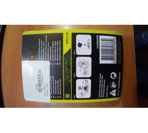 Шпуля с леской (1.2 мм) Ryobi RAC118 5132002590