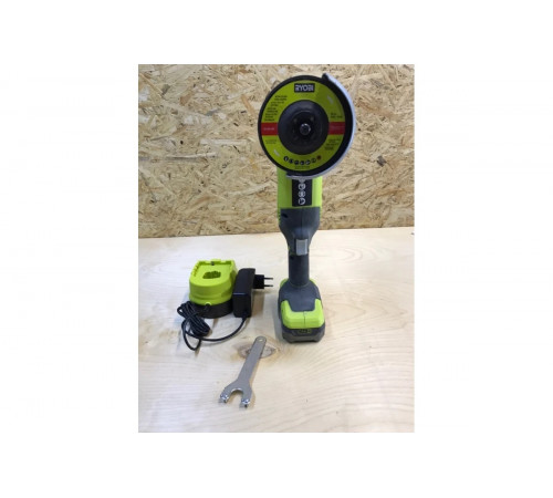 Аккумуляторная угловая шлифмашина Ryobi ONE+ R18AG-0 5133001903