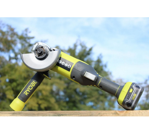 Аккумуляторная угловая шлифмашина Ryobi ONE+ R18AG-0 5133001903