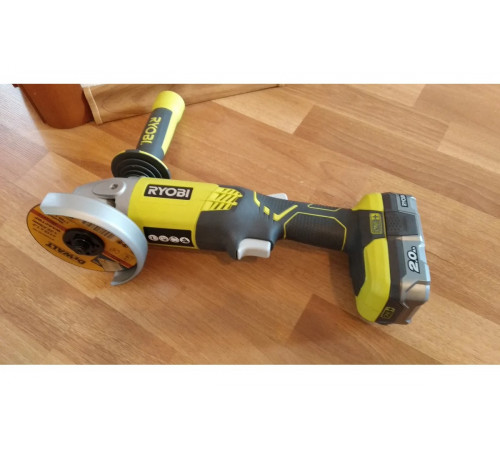 Аккумуляторная угловая шлифмашина Ryobi ONE+ R18AG-0 5133001903