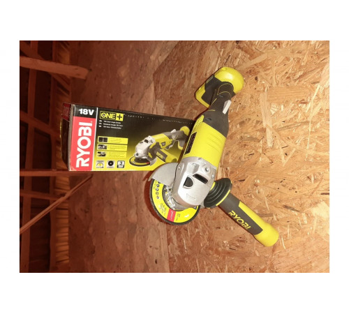 Аккумуляторная угловая шлифмашина Ryobi ONE+ R18AG-0 5133001903