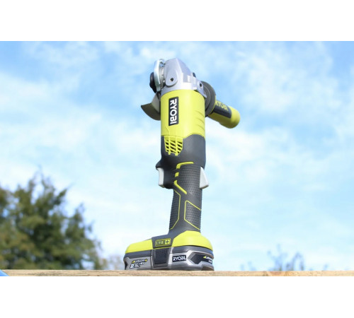 Аккумуляторная угловая шлифмашина Ryobi ONE+ R18AG-0 5133001903