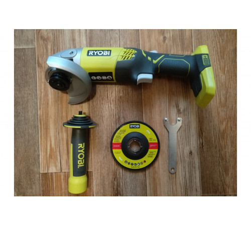 Аккумуляторная угловая шлифмашина Ryobi ONE+ R18AG-0 5133001903