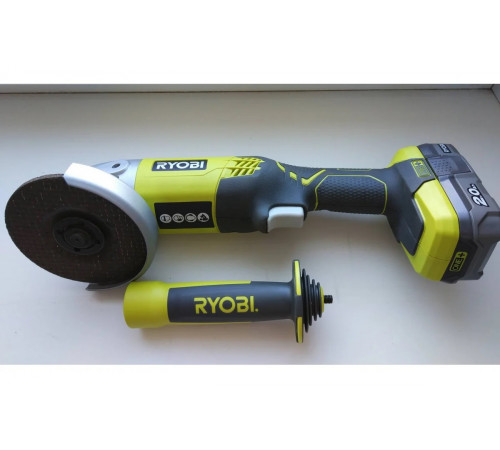 Аккумуляторная угловая шлифмашина Ryobi ONE+ R18AG-0 5133001903