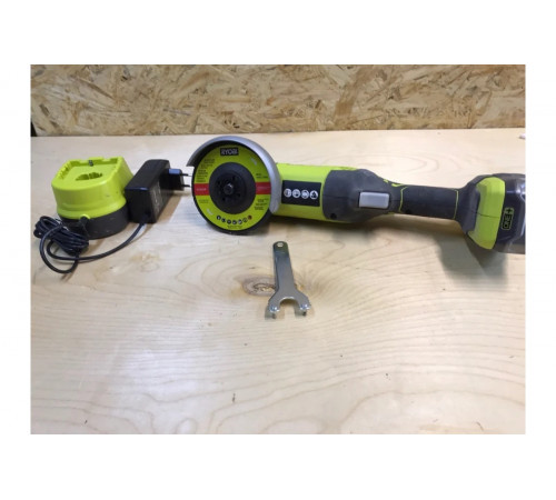 Аккумуляторная угловая шлифмашина Ryobi ONE+ R18AG-0 5133001903