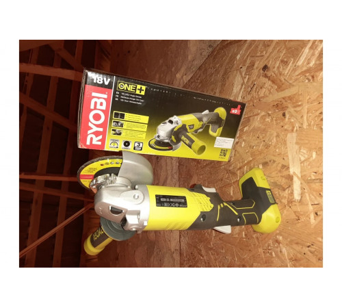 Аккумуляторная угловая шлифмашина Ryobi ONE+ R18AG-0 5133001903