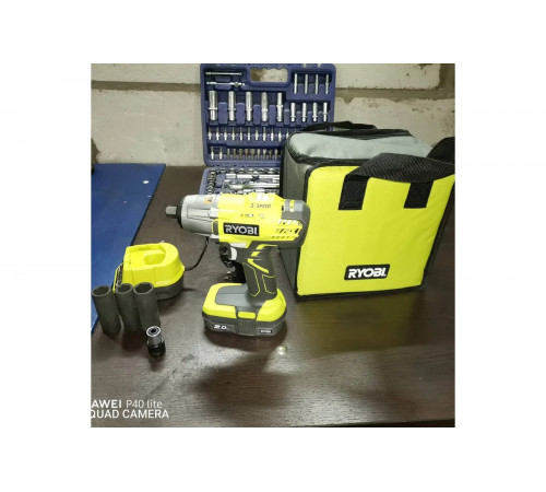 Аккумуляторный гайковерт Ryobi ONE+ R18IW3-120S 5133003574