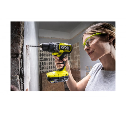 Дрель-шуруповерт Ryobi RPD18X-242S 18В, бесщеточная, ударная 5133005283
