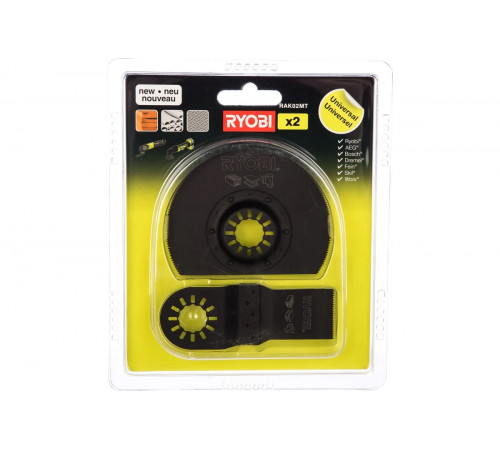 Набор насадок RAK02MT для многофункционального инструмента Ryobi 5132002595