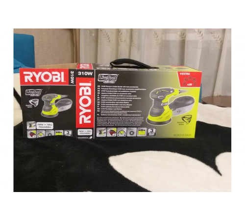 Эксцентриковая шлифмашина Ryobi ROS310-SA20 5133003616