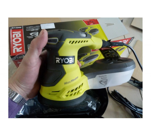 Эксцентриковая шлифмашина Ryobi ROS310-SA20 5133003616