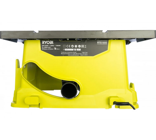 Распиловочный станок без станины Ryobi RTS1800-G 5133002021