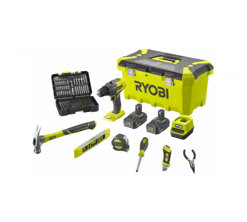 Ударная дрель-шуруповерт Ryobi 18В R18PD3-220TAH 5133005506