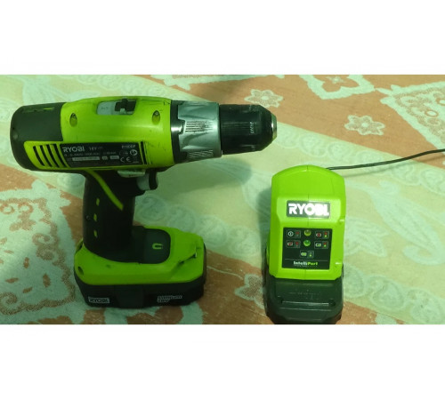 Дрель-шуруповерт RYOBI ONE+ R18DDP-LL13G 5133002211