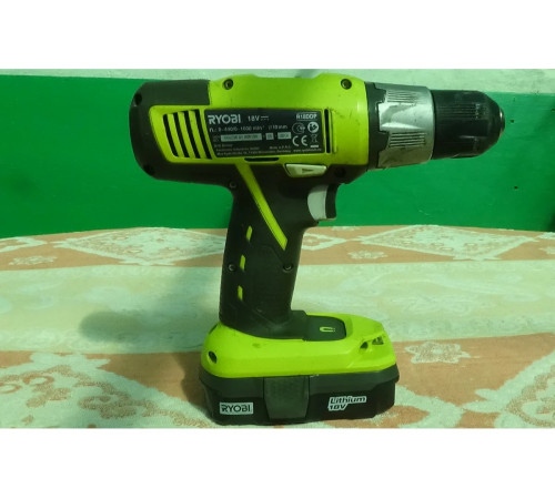 Дрель-шуруповерт RYOBI ONE+ R18DDP-LL13G 5133002211