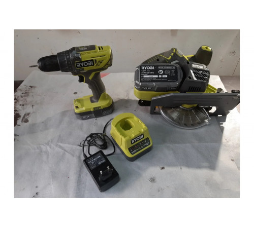 Дрель-шуруповерт Ryobi ONE+ R18DD3-220S 5133003348