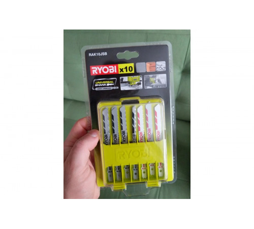 Набор пилок для лобзика 10 шт. Ryobi RAK10JSB 5132002702