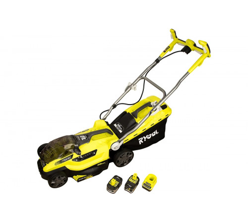 Гибридная газонокосилка Ryobi ONE+ RLM18X36H250F 5133003705