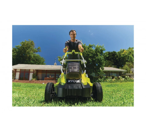 Гибридная газонокосилка Ryobi ONE+ RLM18X36H250F 5133003705