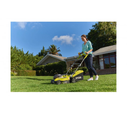 Гибридная газонокосилка Ryobi ONE+ RLM18X36H250F 5133003705