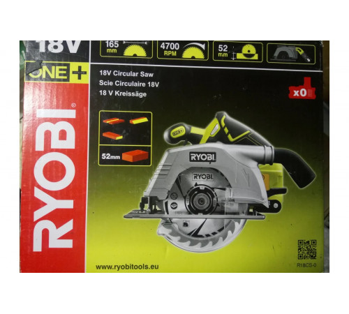Дисковая пила Ryobi ONE+ R18CS-0 5133002338
