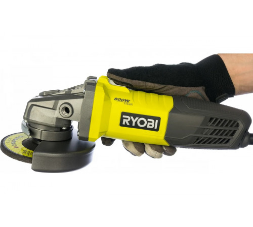 Угловая шлифмашина Ryobi RAG800-115G 5133002518