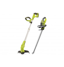 Набор Ryobi ONE+: аккумуляторный триммер OLT1831S + кусторез 55 см OHT1855R RLT1831HT55 5133002591