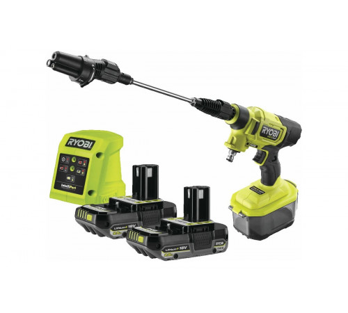 Бесщеточный моечный пистолет Ryobi ONE+ 18В RY18PWX41A-125P 5133005674