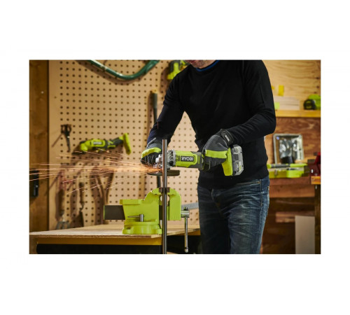 Углошлифмашина Ryobi ONE+ RAG18125-0 5133005403 купить в Москве по отличной цене | Интернет-магазин dom-instrumentoff.ru