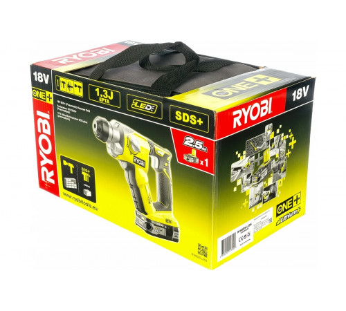 Перфоратор Ryobi ONE+ R18SDS-L25S 5133002325