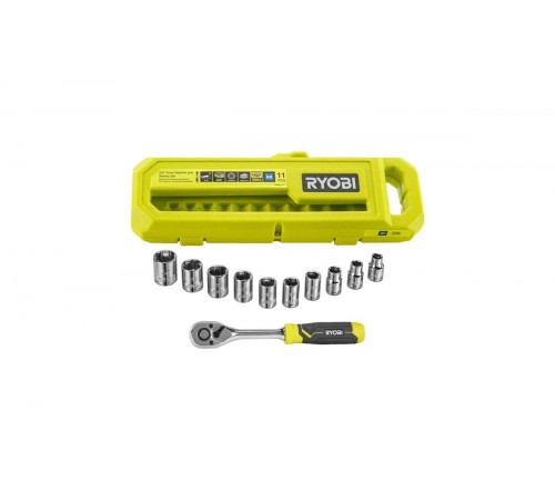 Набор из трещотки и торцевых головок Ryobi RHRS11PC 5132006068